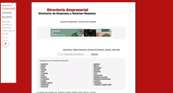 Desktop Screenshot of directorio-empresarial.net