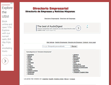 Tablet Screenshot of directorio-empresarial.net